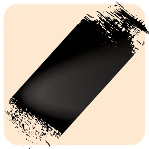 Schwarz Hochglanz-Finish